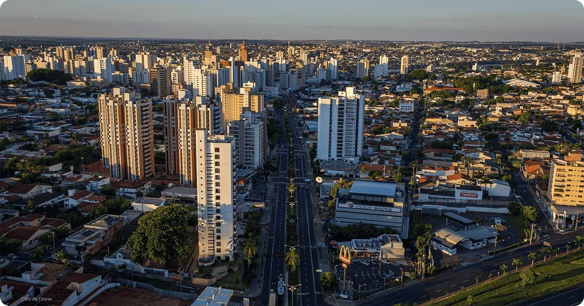 centro rio preto vista aérea